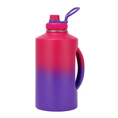 Botol keluli tahan karat setengah gelen 2.2L dengan pemegang